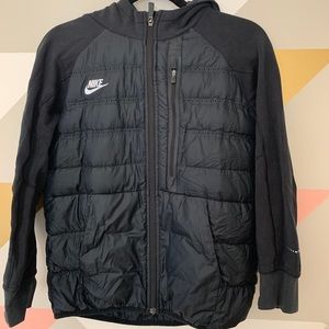 Nike black bomber jacket